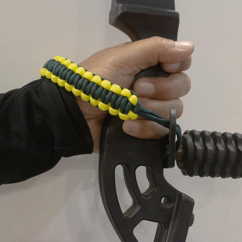 Orisell Bow Wrist Sling, 550 Paracord Strap Comfortable on Hand, Fit Compound Bow & Recurve - Image 5